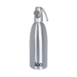 Sifón de soda aluminio - 1 L