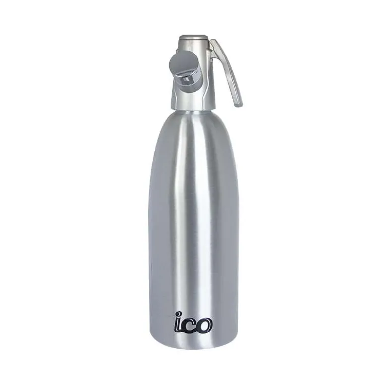 Sifón de soda aluminio - 1 L