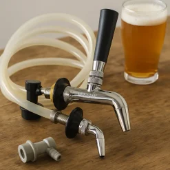 Sistema ball-lock con grifo Nukatap