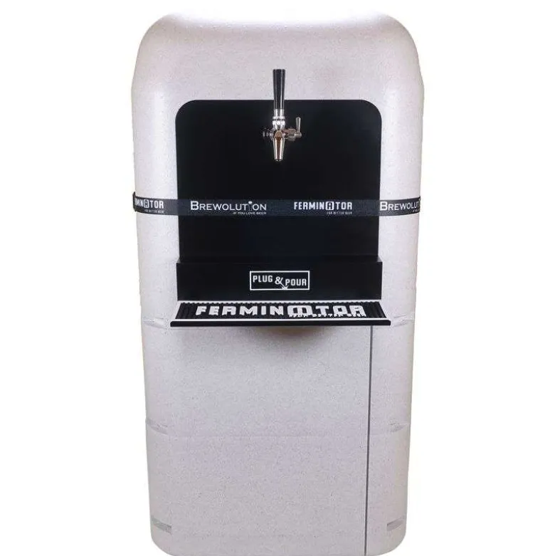 Sistema de grifo y bandeja para Fercurbator