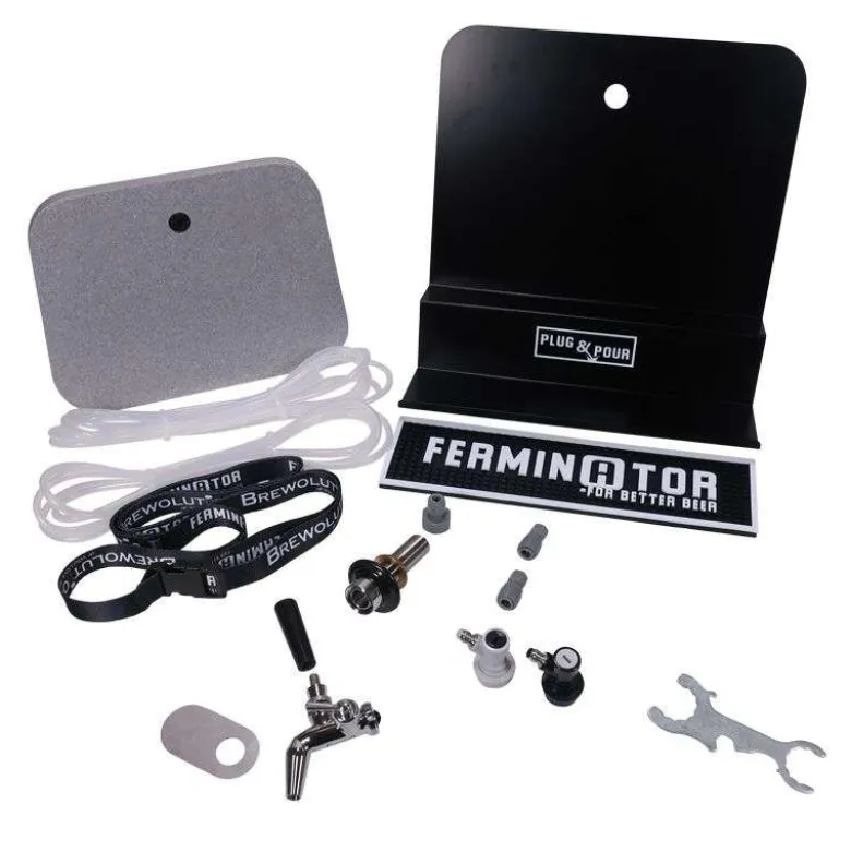 Sistema de grifo y bandeja para Fercurbator