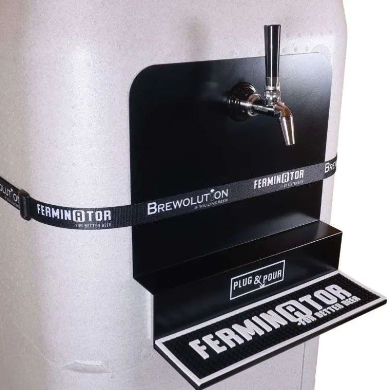 Sistema de grifo y bandeja para Fercurbator
