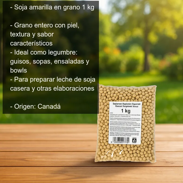 Soja en grano - 1 kg