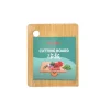 Tabla de cortar de bambú rectangular - 22 x 27 cm