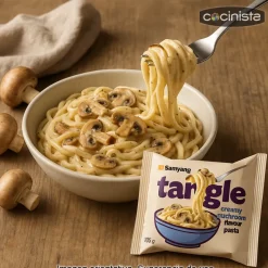 Tallarines instantáneos con Salsa Cremosa de Champiñones - 100g