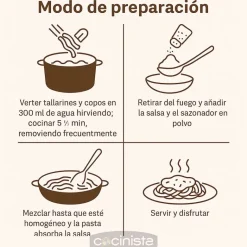 Tallarines instantáneos sabor a aceite de ajo - 100g