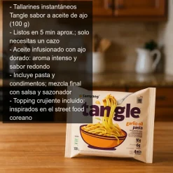 Tallarines instantáneos sabor a aceite de ajo - 100g