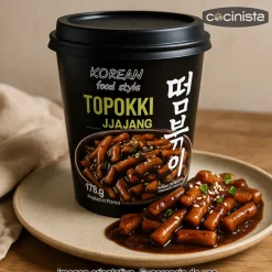 Topokki en salsa de alubia negra - 173g