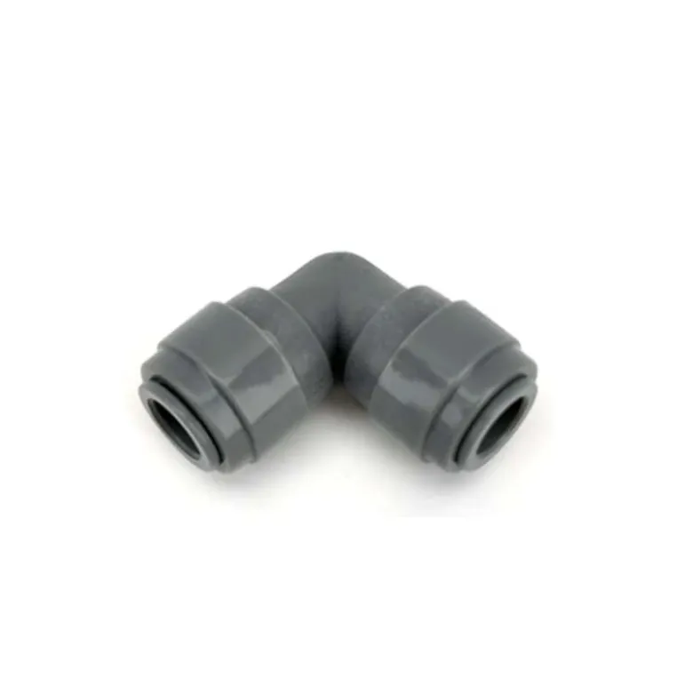 Unión en codo para tubo de 3/8"