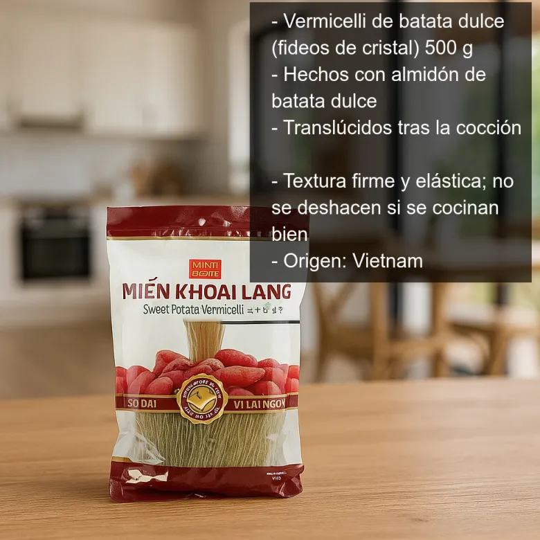 Vermicelli de batata dulce - 500g