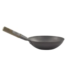 Wok en acero al carbono - 30cm